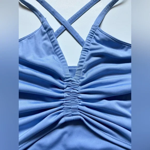 Cotton On Ruched Crop Top Size M - Picture 4 of 7